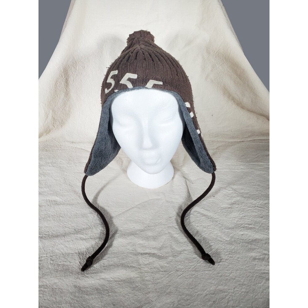 Pre-Loved Triple Five Soul Earflap Pom Hat